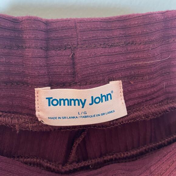 TOMMY JOHN Women’s Zen Ribbed Port Royale Lounge Pants Size Large - Picture 6 of 10